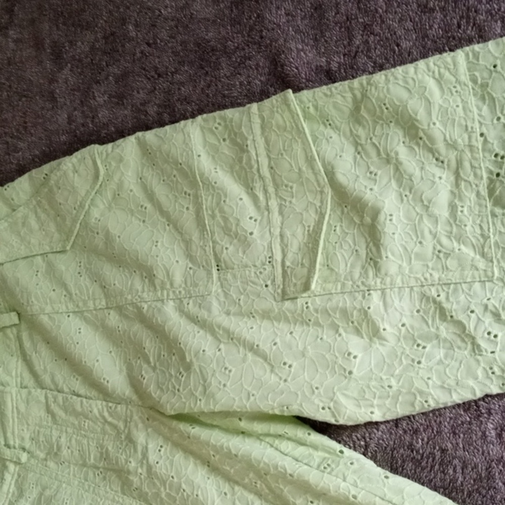 Derek Lam 10 Crosby Mila Utility Pants in Matcha - Picture 3 of 12